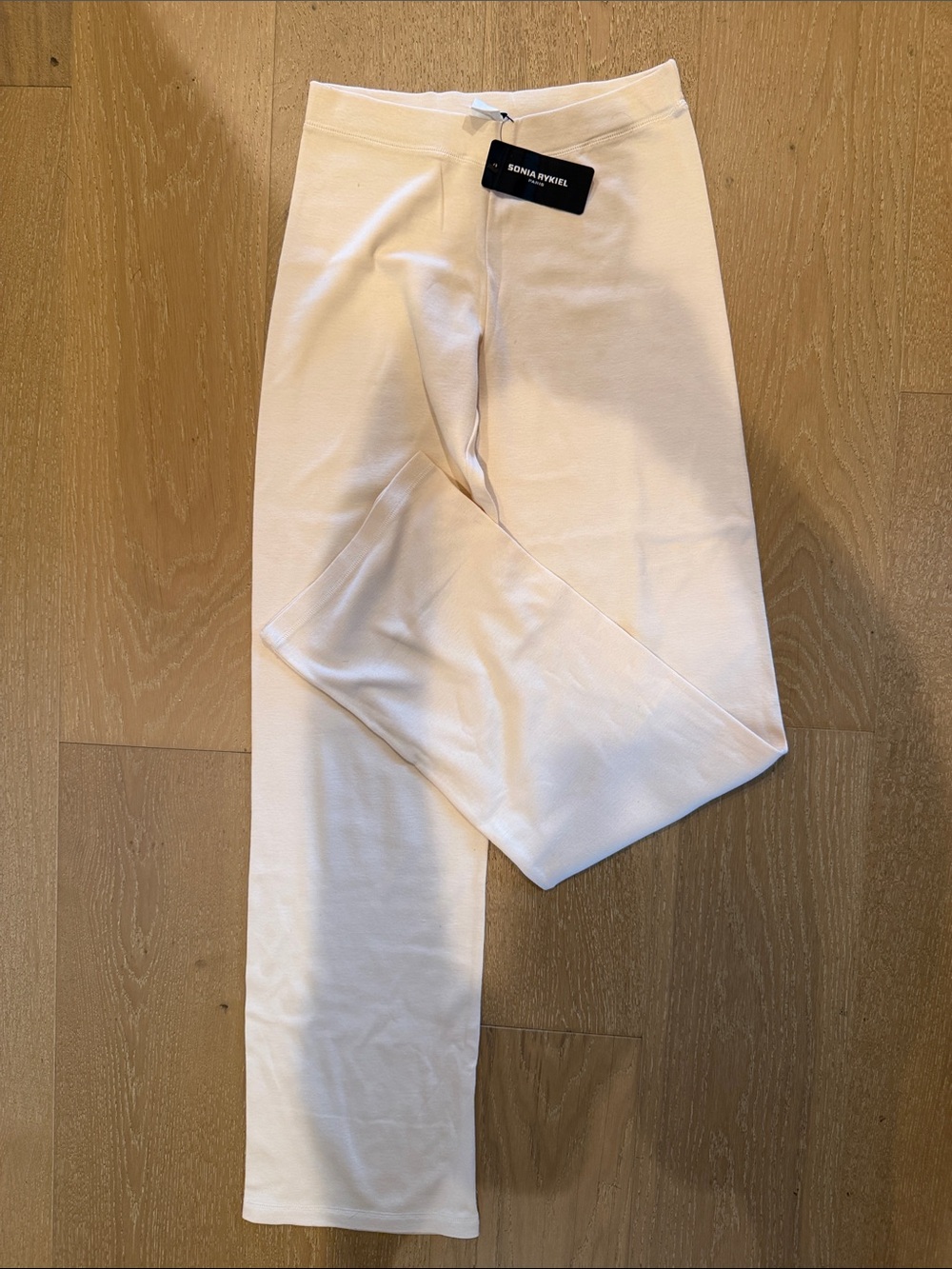 Sonia Rykiel women Cream Knit Pants